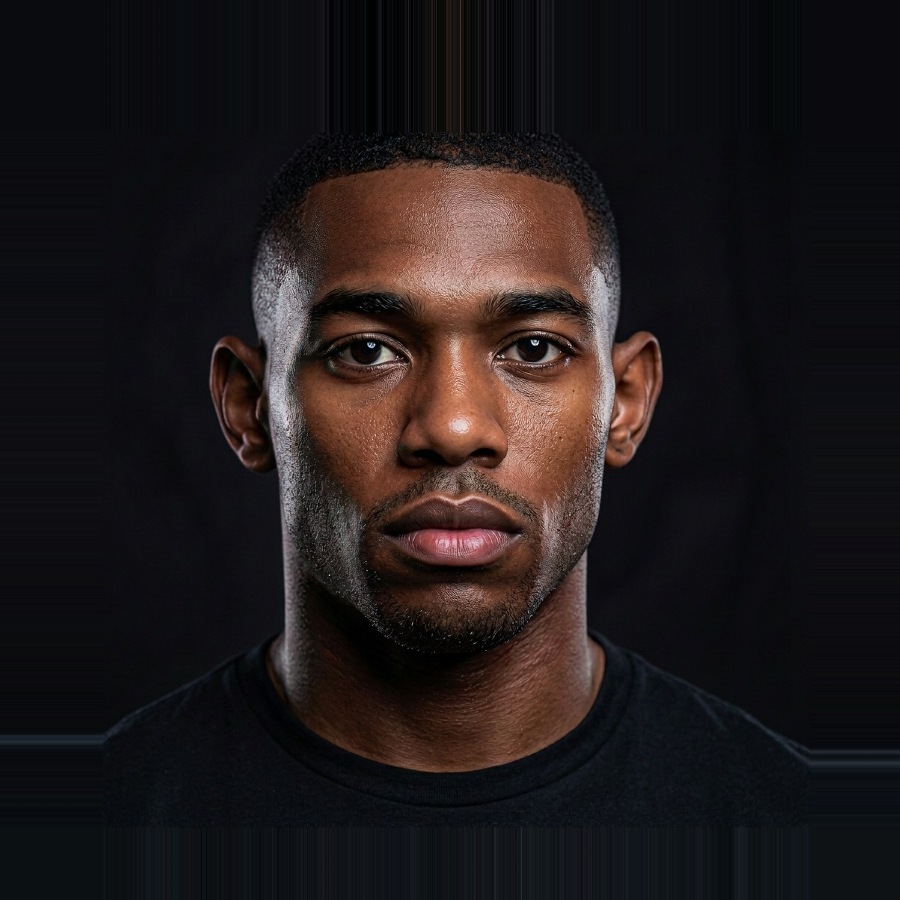 Anele T. fighter portrait