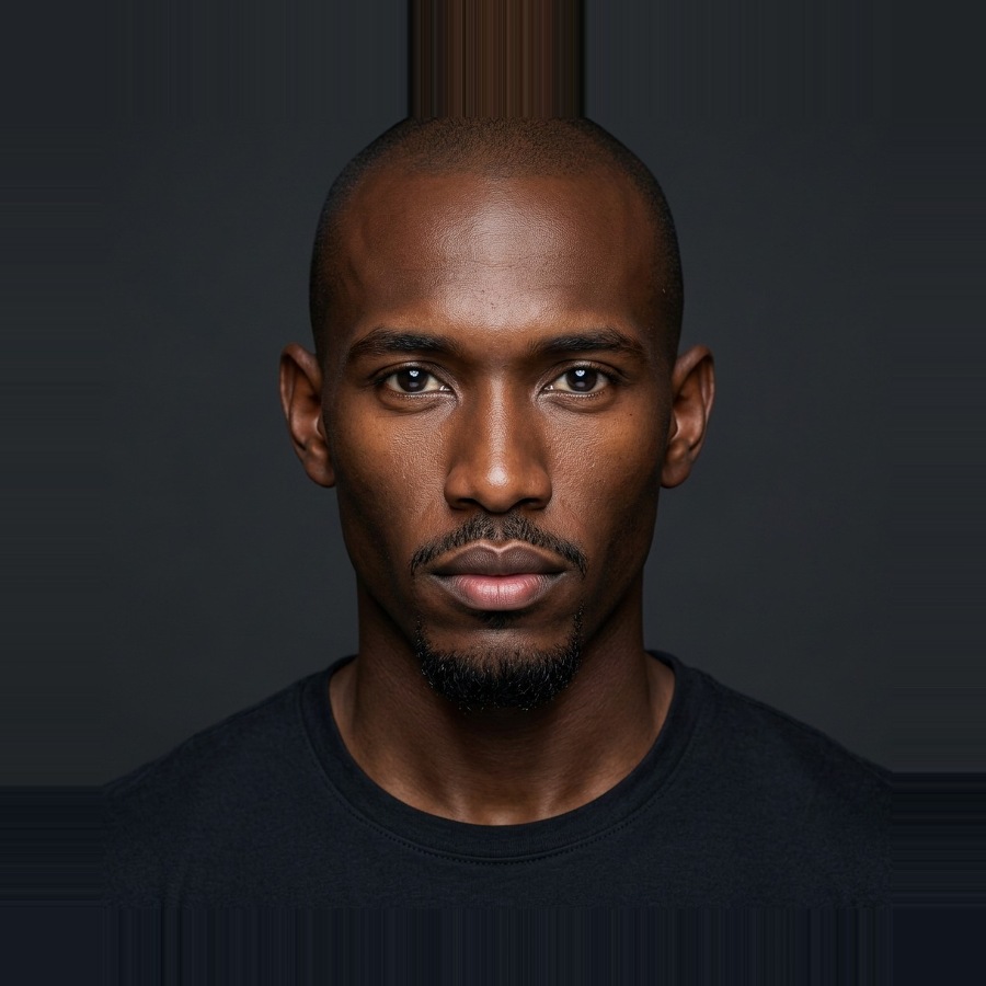 Bongani Z. fighter portrait